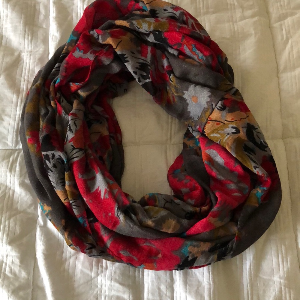 Dry Goods. Floral Fall/Winter Infinity Scarf.